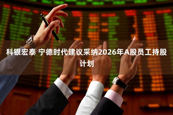 科银宏泰 宁德时代建议采纳2026年A股员工持股计划